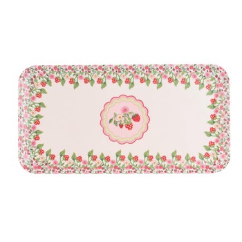 CATH KIDSTON STRAWBERRY MELAMINE RECTANGULAR PLATTER