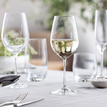 DARTINGTON 'WINE & DINE' WHITE WINE GLASS - SET OF 6
