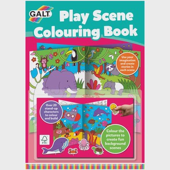 Galt Play Scene Colouring Book