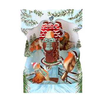 Santoro - Robins Swing Card - XSC197