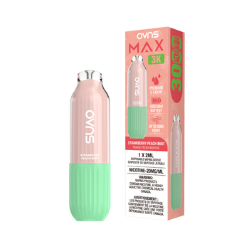 OVNS Max 3K - Strawberry Peach Mint