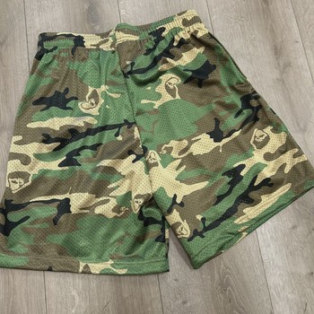 Warren Lotas "Reaper Camo" mesh basketball shorts • Pre-Owned [5707] - view 2