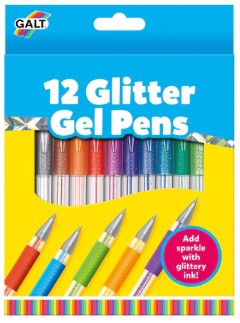 Galt - 12 Glitter Gel Pens - 1004846