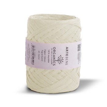 Artebene - Crepe Paper Ribbon 45m - Ivory - 114966