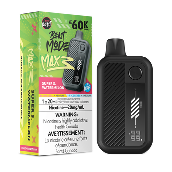Flavour Beast Mode Max 3 60K - Super S. Watermelon Iced