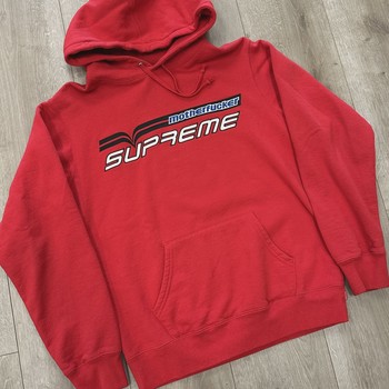 SS19 Supreme Motherfucker Hooded Sweatshirt Red • Pre-Owned [4918] - photo 6