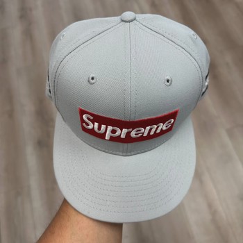Supreme Bones Box Logo New Era Fitted Hat • Brand New [7776] - view 7