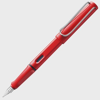 Lamy 016 Fountain Pen Safari Red Medium - 1224969