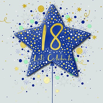 Ling Design - 18th Celebration Ballon - TP0215KW