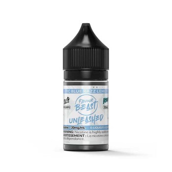 Flavour Beast Unleashed - Epic Blue Razz Lemon Iced 30ml Salt