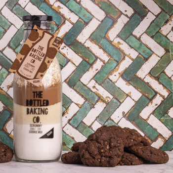 BOTTLED BAKING CO SCRUMMY VEGAN DOUBLE CHOC COOKIES