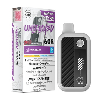 Flavour Beast Unleashed Beast Mode Max 3 60K - Epic Grape Iced