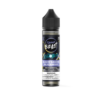 Flavour Beast - Blazin' Banana Blackberry Iced 60ml Salt