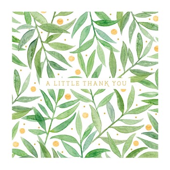 The Art File - A Little Thank You Card