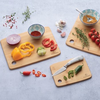 BAMBOO SET OF 3 CHOPPING BOARDS