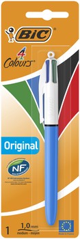 Bic - 4 Colour Ballpoint Pen Blister Pack - PS808