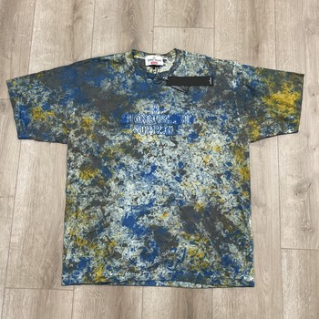 Supreme x Stone Island Embroidered Logo Short-Sleeve Top 'Dark Blue' - New