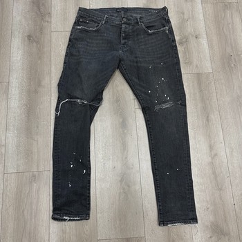Purple Brand Over Spray Pants Black • Pre-Owned [7940] - view 4