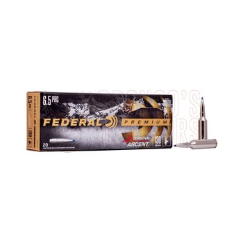 Federal Terminal Ascent 6.5 PRC 130gr Terminal Ascent 20 Rounds