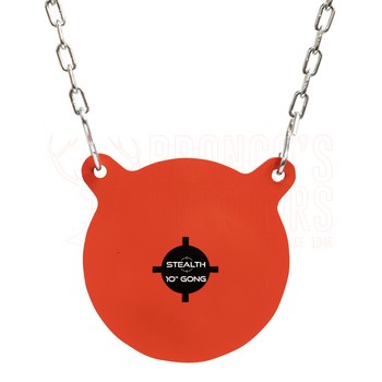 Stealth Steel 10" Gong Target + Stand + Chain