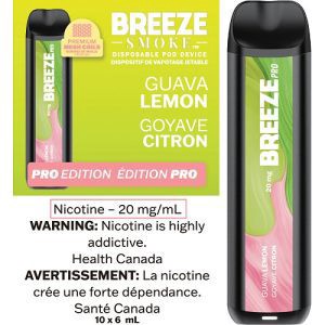 Breeze Pro 2000 BREEZE SMOKE PRO - Guava Lemon