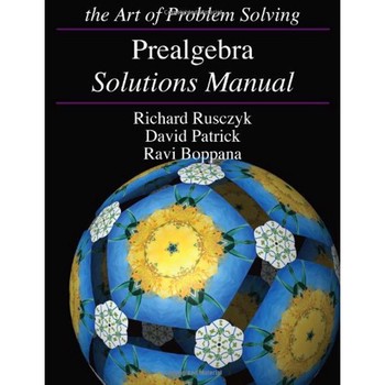 Prealgebra Solutions Manual