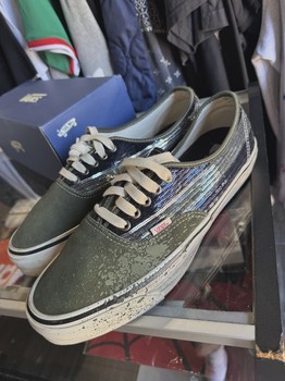Vans Premium Authentic La Habana Green Blue • Pre-Owned [6321] - view 2