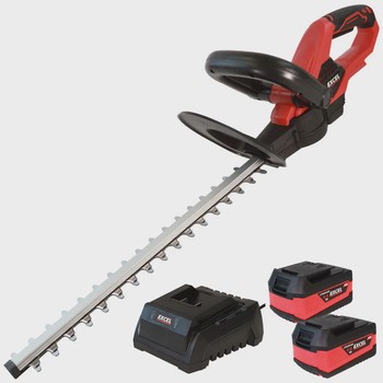Excel 18V Hedge Trimmer Cutter with 2 x 5.0Ah Battery & Fast Charger EXL5234