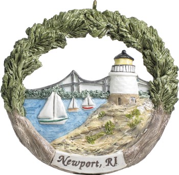 Rhode Island AmeriScape Newport Castle Hill Lighthouse
