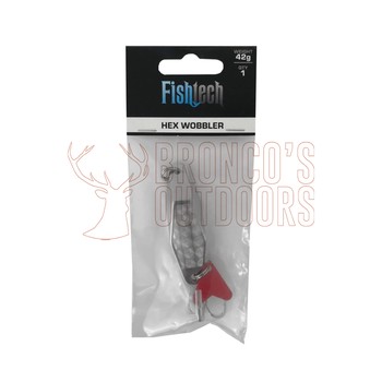 Fishtech Hex Wobbler Silver