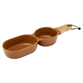 LADELLE 2 PART SERVE STICK - BRICK RED