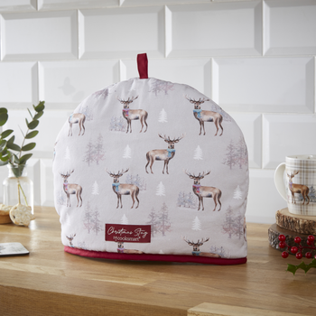 CHRISTMAS STAG TEA COSY