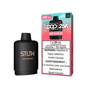 STLTH Loop 25K Pod Pack - Juicy Peach Ice