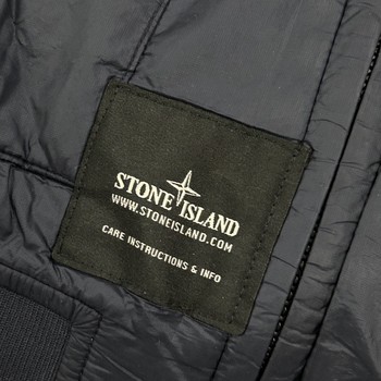 Stone Island Blue Zip Up Sport Jacket - Pre-Owned - view 5