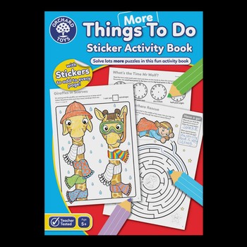 Orchard More Things To Do Activity Book