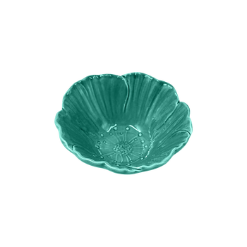 Bloem schaaltje - blauw