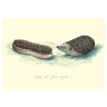 Two Bad Mice Love At First Sight Greetings Card(D)