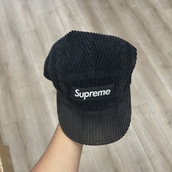 Supreme black corduroy hat • Pre-Owned [1089] - view 3
