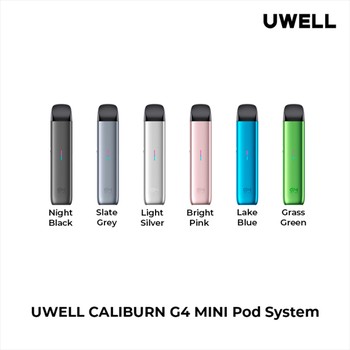 UWELL Caliburn G4 Mini  Open Pod Kit [CRC]