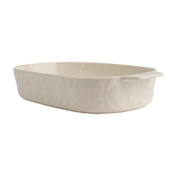 CARNABY CERAMIC LARGE OVEN DISH - IVORY