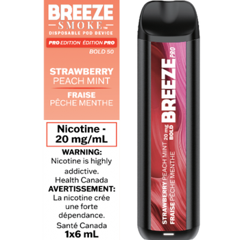 Breeze Pro 2000 BREEZE SMOKE PRO - Strawberry Peach Mint