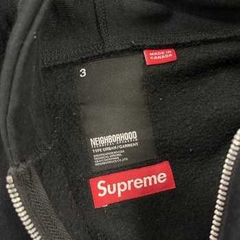SAMPLE* Supreme x NeighborHood Arc Thermal Zip Up Hooded Sweatshirt - Pre-Owned - view 5
