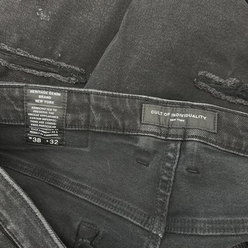 Cult of Individual Jeans Black Skinny • Pre-Owned [7914] - view 4
