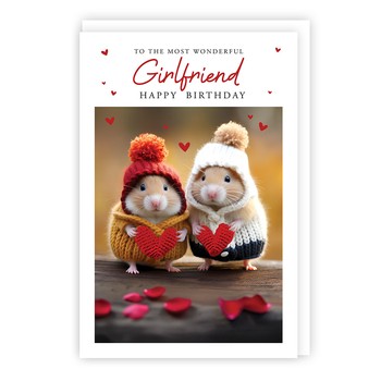 Tracks - II60 - HB - Girlfriend - Two Hamsters - Foil/Emb 152x227 - C3757