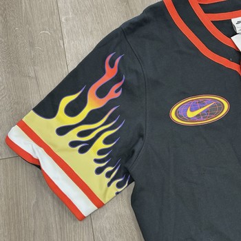Nike Americana Flames Championship baseball jersey • Brand New [8044] - view 3