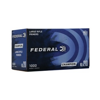 Federal Champion 210 Large Rifle Primers 1000 Count