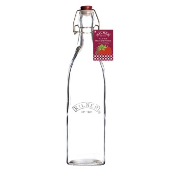 KILNER 1 LITRE CLIP TOP BOTTLE