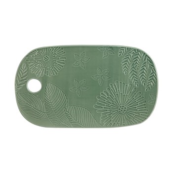 GREEN 'PANAMA' 40CM PLATTER