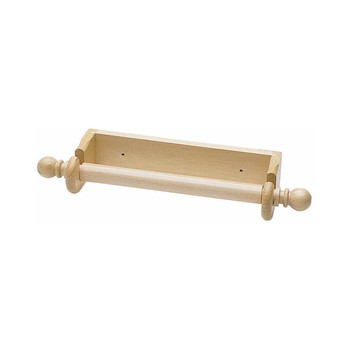 BEECH WALL TOWEL HOLDER