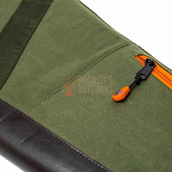 Spika Green Deluxe Gun Bag - Canvas + Broncos Logo